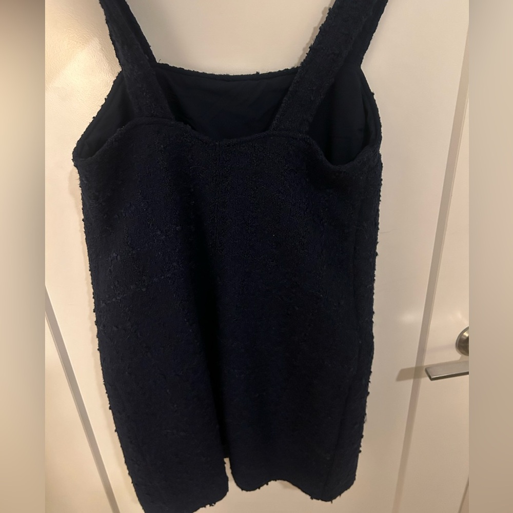 Abercrombie & Fitch Navy Tweed Dress (NWOT)